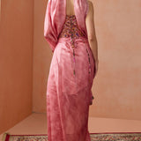 Corset and Draped Skirt Set