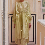 Mint String Tunic With Pants