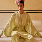 Mint String Tunic With Pants
