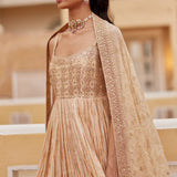 Buttercup Anarkali With Gharara & Dupatta