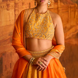 Kasundi Lehenga Set