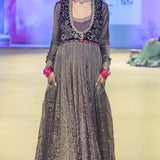 The Baigani Koti Anarkali Set