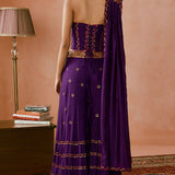 Corset Sharara Set