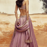 Lilac Johari Lehenga Set