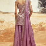 Lilac Sharara Set