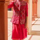 Embroidered Bundi Set