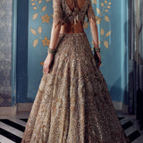 Champagne Aurelle Lehenga Set