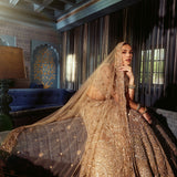 Champagne Aurelle Lehenga Set