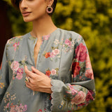 Azure Kurta Set