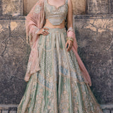 Wafa Lehenga Set