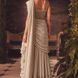 Dusk Draped Gown Saree