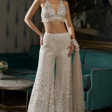 Nude Boot Cut Pant Set