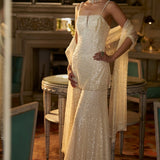 Ivory Pearl Sharara Set