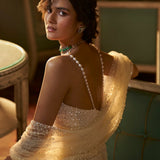 Ivory Pearl Sharara Set