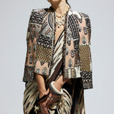 Ivory Patchwork Jacket