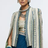 Inaaya Jacket & Skirt Set