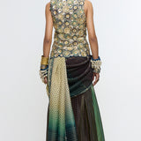 Nayab Waist Coat & Saree