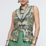 Amara Waist Coat Skirt Set