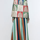 Rajrangi Cape Jacket Set