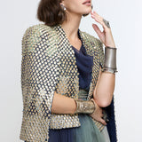 Meher Cape Jacket Set