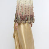 Zeena Fringe Jacket & Skirt Set