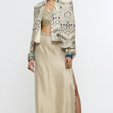 Inayat Cape Jacket Skirt