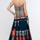 Amera Fringe Lehenga
