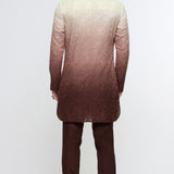 Mocha Elan Kurta Set