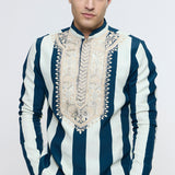 Nayab Stripe Kurta Set