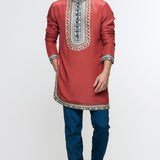 Ruhaan Embroidered Kurta Set