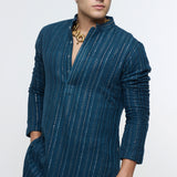 Zayan Blue Kurta