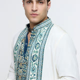 Mirza Jacket and Kurta Set
