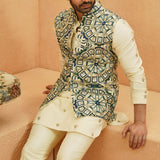 Tariq Embellished Bundi