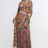 Amaira Drape Saree Set