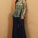 Nadira Cold Shoulder Jacket Set