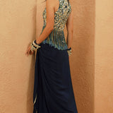 Soraya Fringe Top & Skirt Set