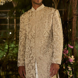 Champagne Pearl Sherwani Set