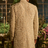 Champagne Pearl Sherwani Set