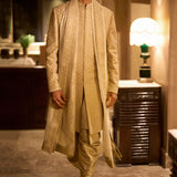 Champagne Gold Sherwani Set