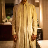 Champagne Gold Sherwani Set
