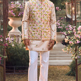 Multi-Coloured Floral Bundi Set