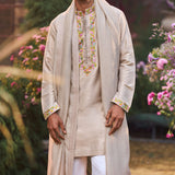 Greige Kurta Set