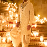 Ivory Sherwani Set