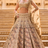 Light Gold Lehenga