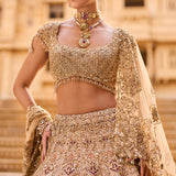 Light Gold Lehenga