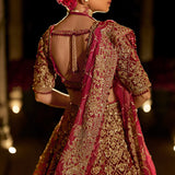 Maroon Zardosi Lehenga Set