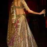 Mirror Work Lehenga Set