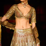 Mirror Work Lehenga Set
