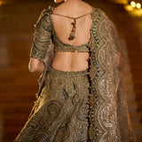 Moss Green Lehenga Set