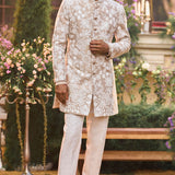 Nude Dori Sherwani Set